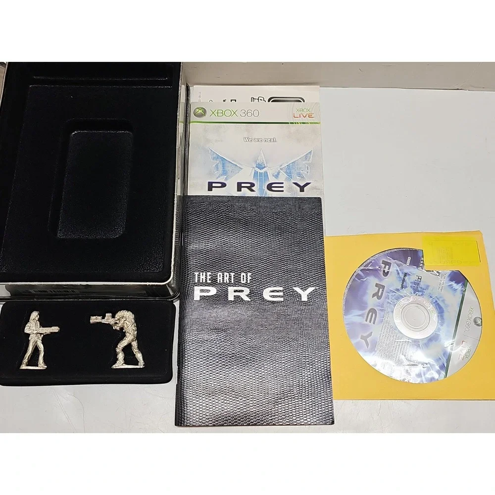 Microsoft XBOX 360 Prey- Limited Collector's Edition with figures & steel case
